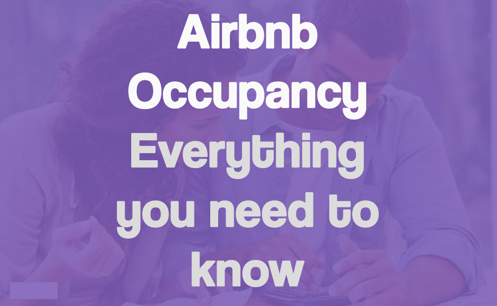 Airbnb hosting occupancy